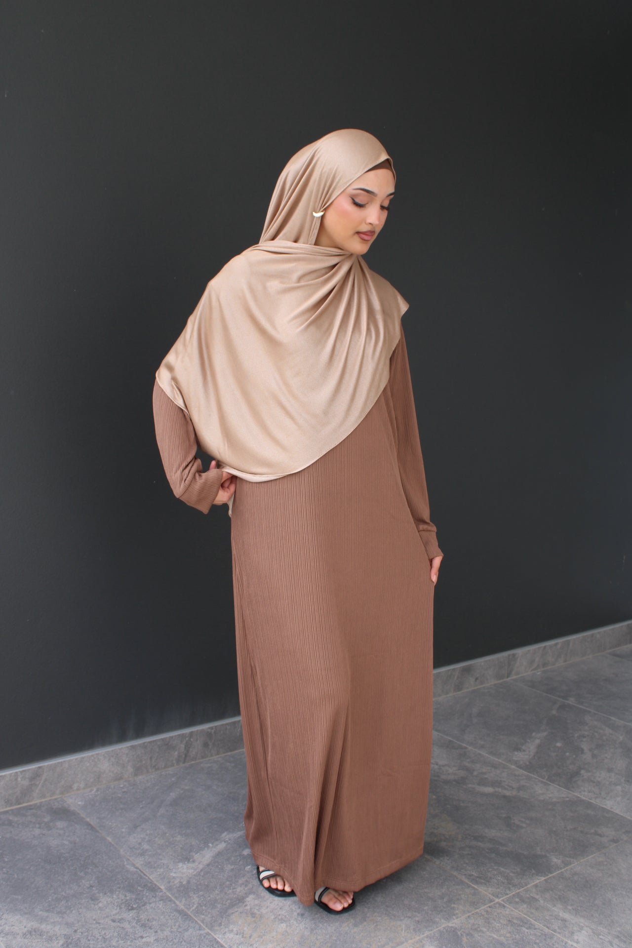 Sofia Staple Ribbed Maxi Dress
